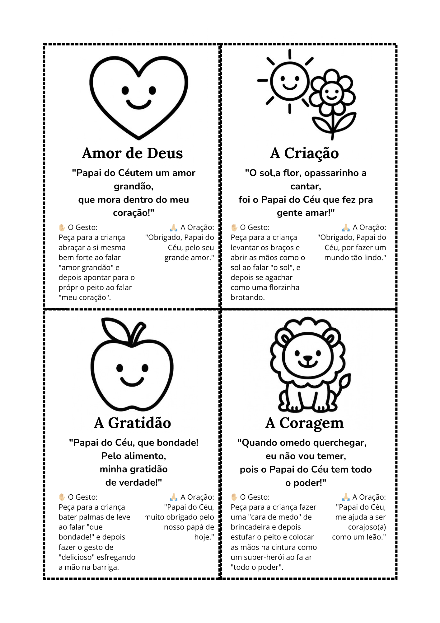 Página do Kit - Devocional Infantil